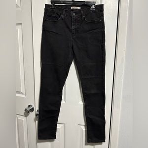 Levi 311 Shaping Skinny Black Jeans